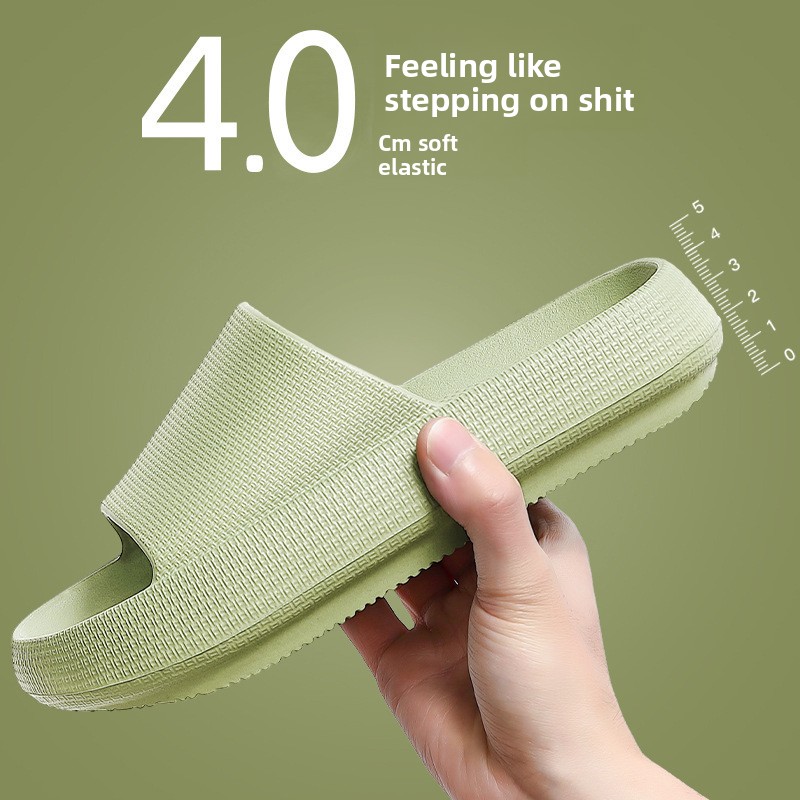Mule Slip On - Hausschuhe für Paare mit dicker Sohle,
