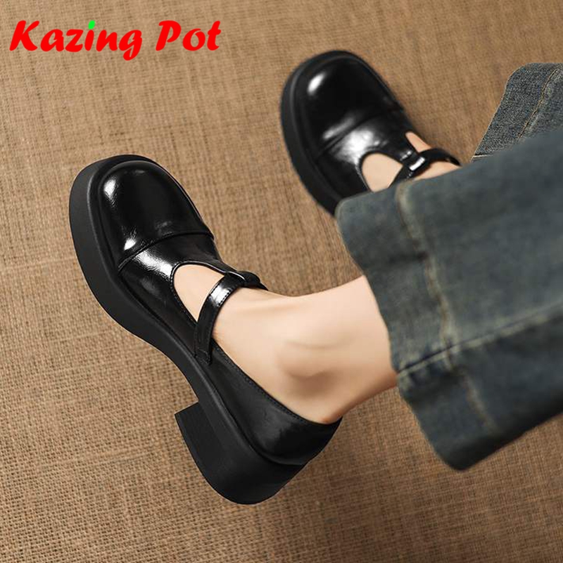 Oxford Lace Up Women - Krazing Pot Oxford-Schuhe aus Mikrofaser mit