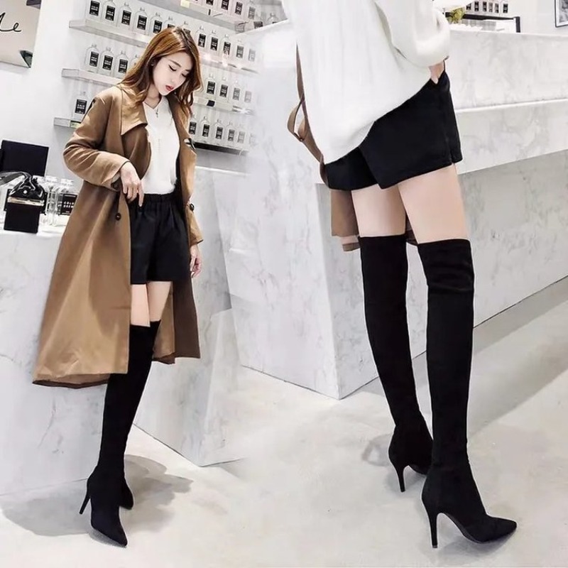 Sexy Overknee-Stiefel für Dame – Sock Boot Women Bewertung und Preis