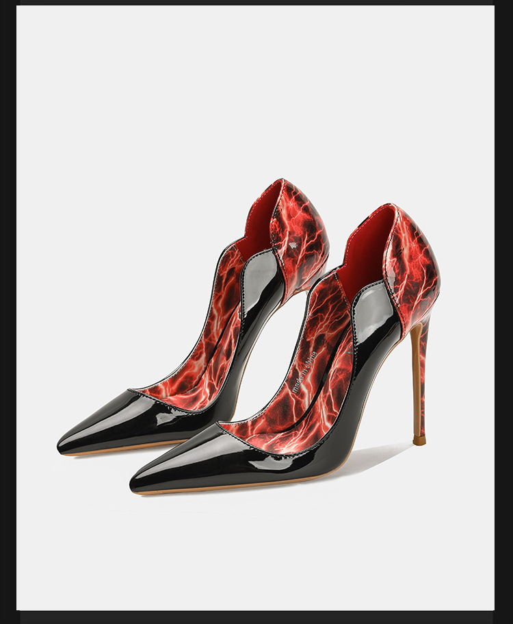 Elektrische Lightning Leopard  – Court Heel Pointed Bewertung und Preis