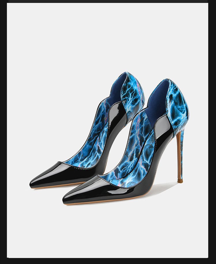 Elektrische Lightning Leopard  – Court Heel Pointed Bewertung und Preis