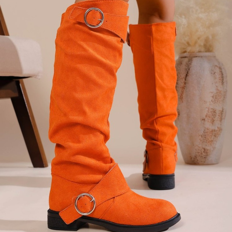 Vintage Western-Style Kniehohe – Knee High Boots Women Bewertung und Preis