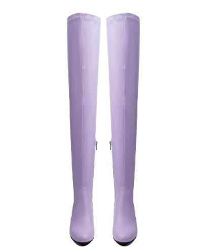 Damen-Lavendel-Stiefel, einfar – Sock Boot Women Bewertung und Preis