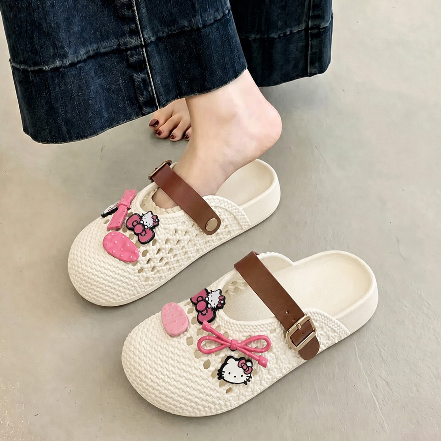 Sommerliche Damen-Hausschuhe m – Mule Slip On Bewertung und Preis