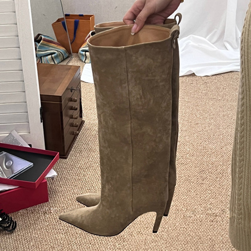 Eilyken Sexy Dünne High Heels  – Knee High Boots Women Bewertung und Preis