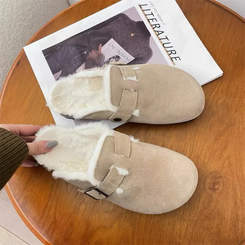 Bequeme Pelz-Clogs für Damen,  – Women'S Shoes Clogs Bewertung und Preis